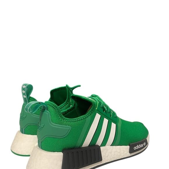 Adidas NMD R1 Men’s Casual Running Shoe Green White Black Sneaker Gym Trainer - Picture 9 of 9